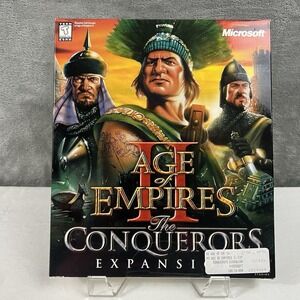 Age of Empires II: The Conquerors, 2000, Big Box, New & Sealed